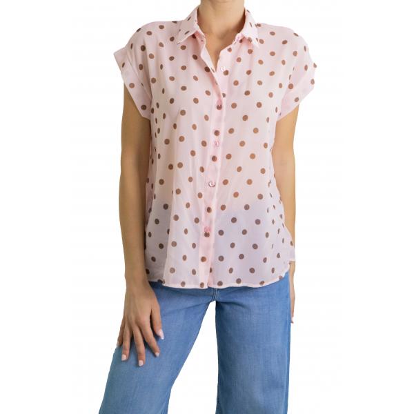 Camicia con pois